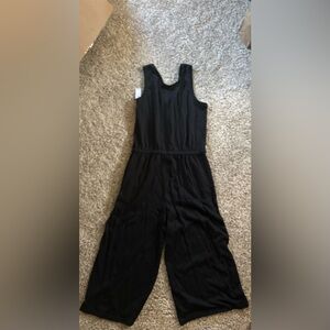 GAP Black Sleeveless Pantsuit. NWT.
